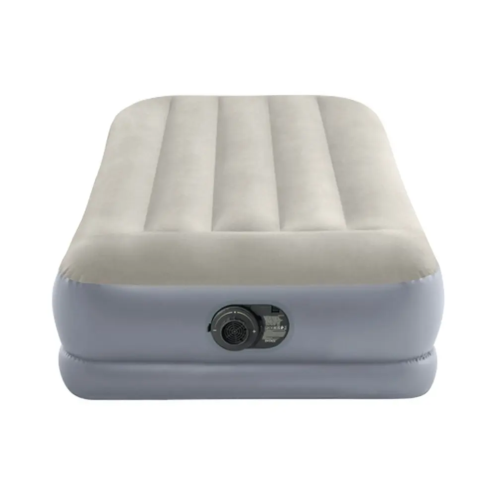 Intex Twin Size Pillow Rest Mid-Rise Airbed w/Fiber-Tech Bip 191x99x30cm