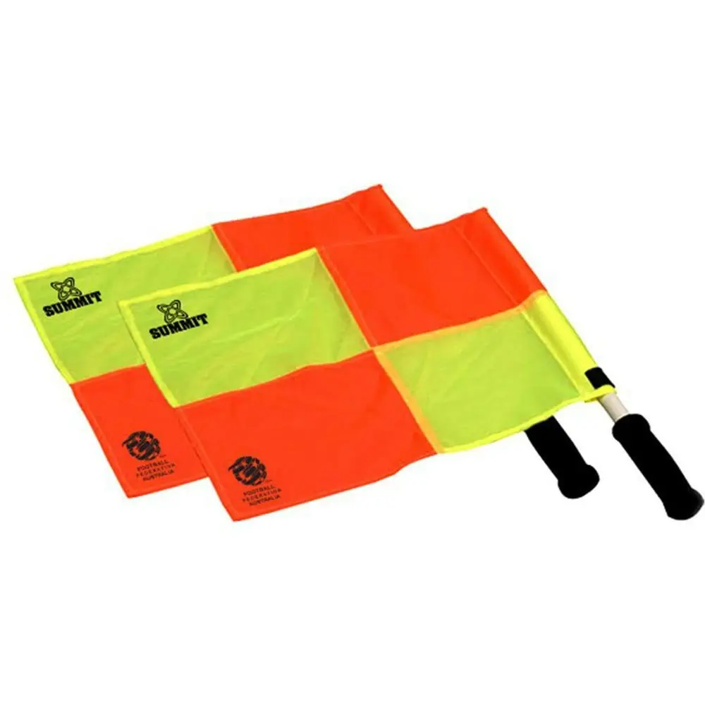 4pc 36cm Summit Linesman/Referee Flag f/ Training Sports/Soccer/Football Set