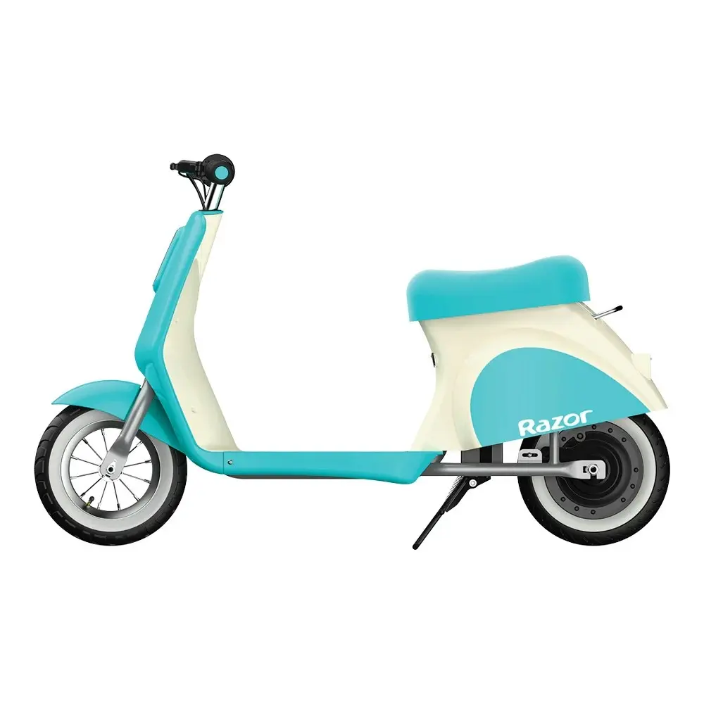 Razor Pocket Mod Petite Electric Powered Scooter/Ride On Blue Kids/Children 7y+