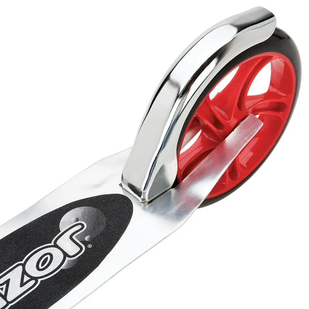 Razor A5 Lux Foldable Kick Scooter Silver/Red Kids/Childrens Ride On Toy 8y+