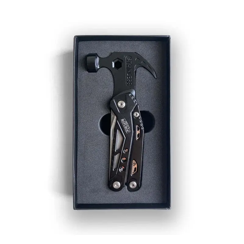 Men's Republic Stylish Multi Tool Hammer & Pliers Home Improvement DIY Gift Set