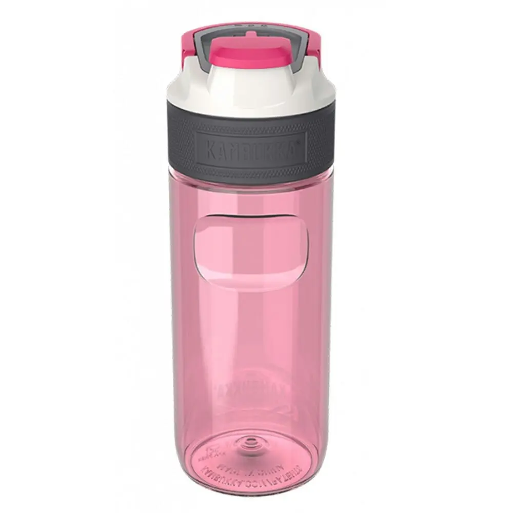 Kambukka 500ml Elton Tritan Sports Water Drink Bottle w/ Lid Pink Pearl Blush