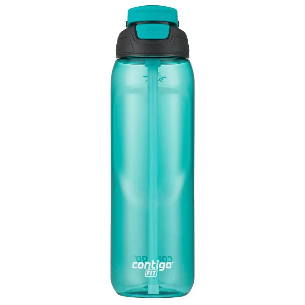 Contigo Fit Autospout Tritan Water/Drink Bottle w/ Straw 946ml Tumbler Surge