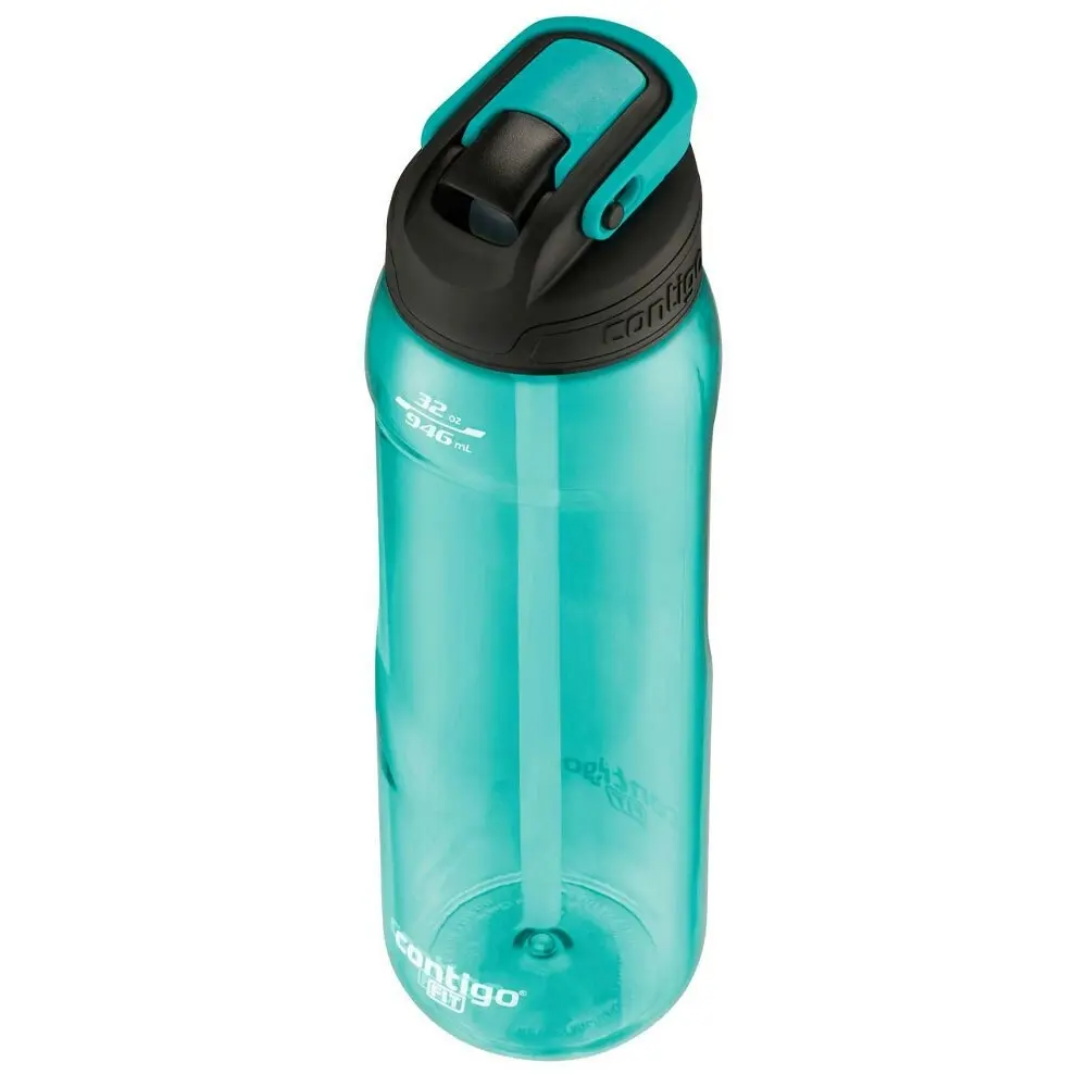 Contigo Fit Autospout Tritan Water/Drink Bottle w/ Straw 946ml Tumbler Surge