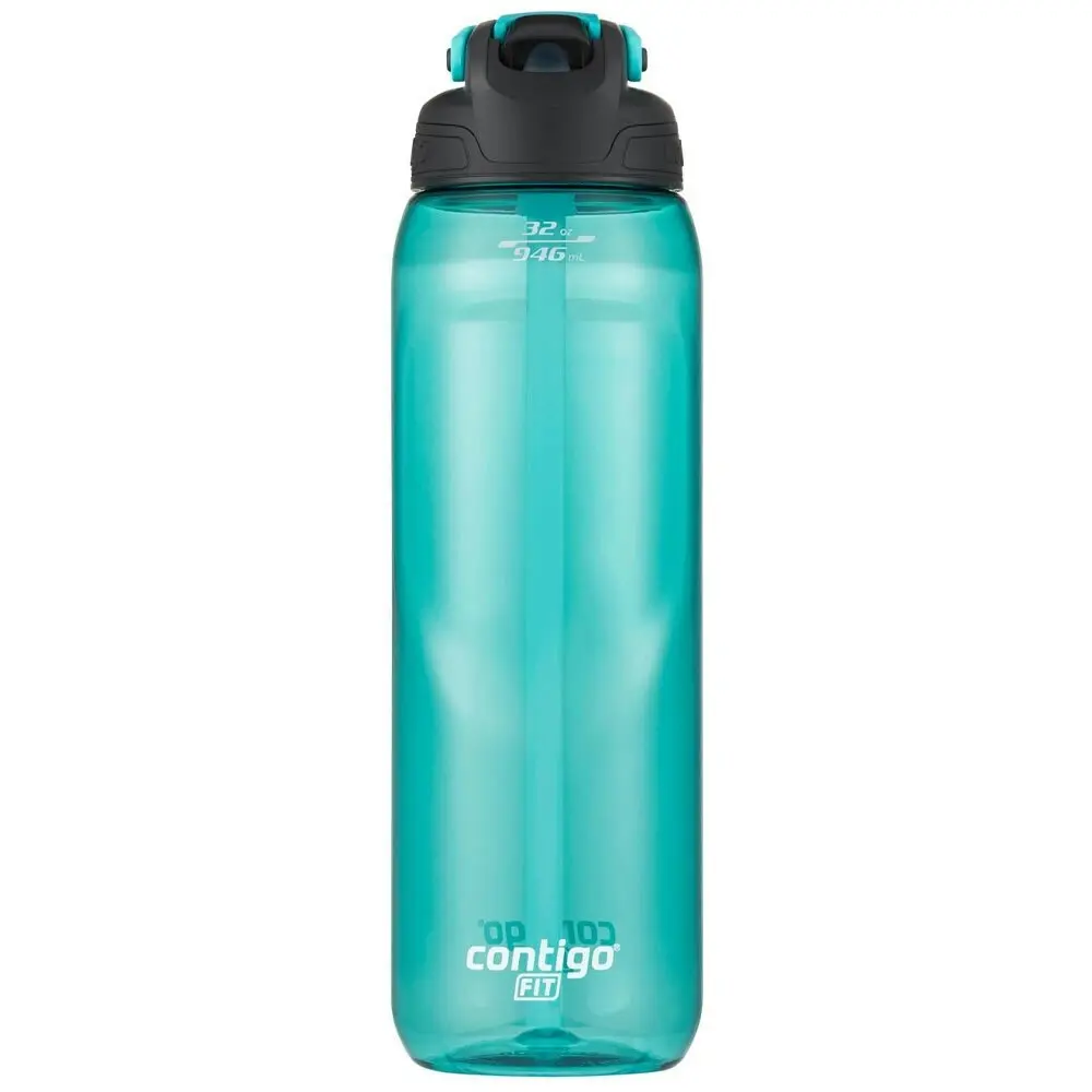 Contigo Fit Autospout Tritan Water/Drink Bottle w/ Straw 946ml Tumbler Surge