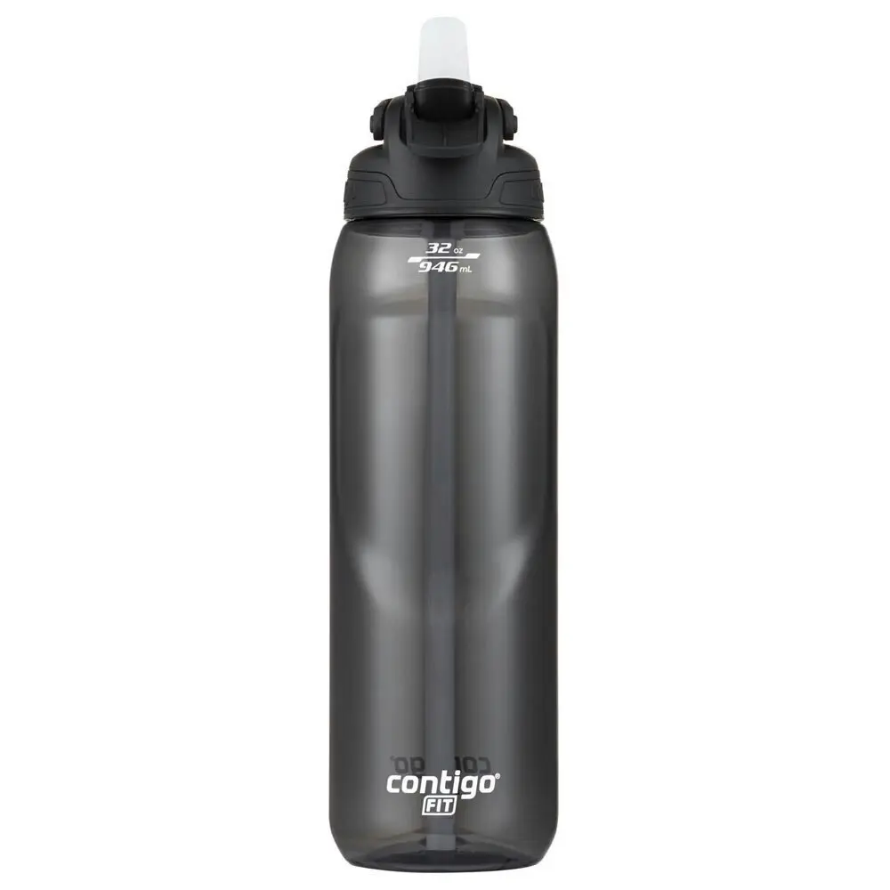 Contigo Fit Autospout Tritan Water/Drink Bottle w/ Straw 946ml Tumbler Licorice