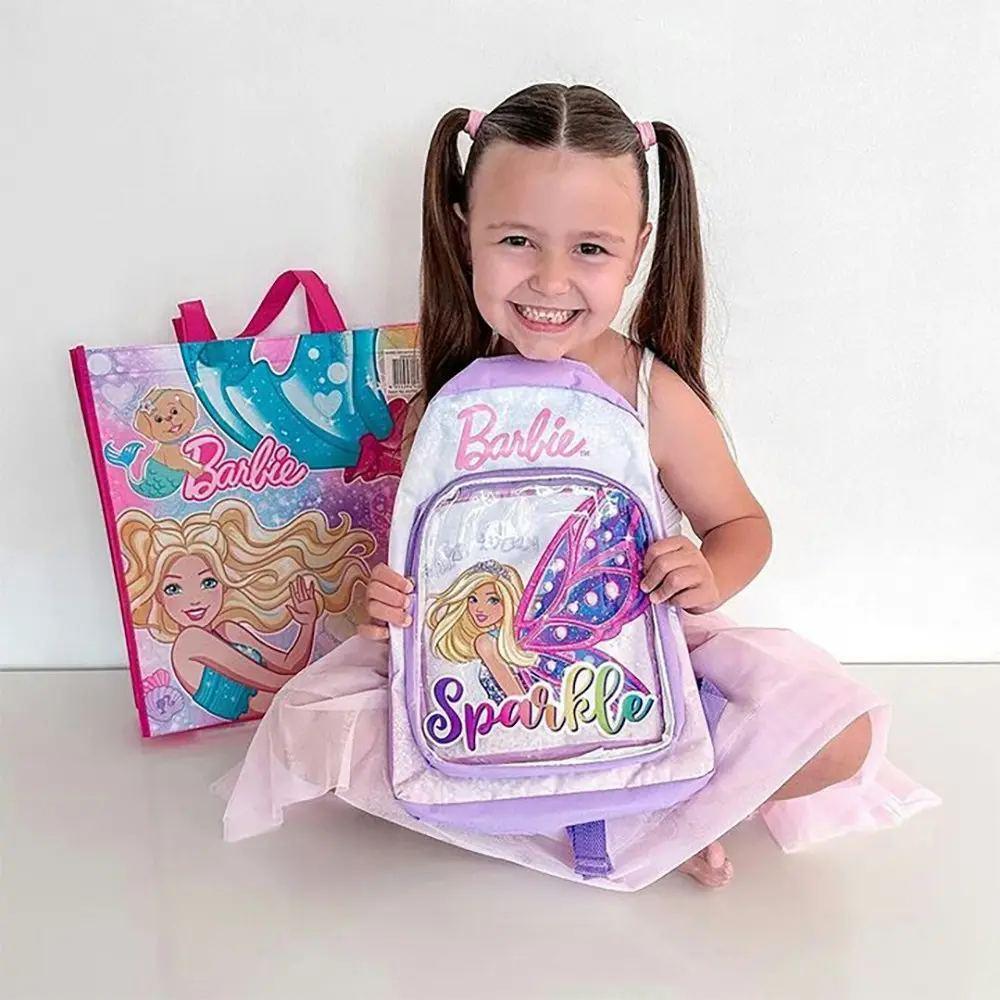 Barbie Dreamtopia 23 Kids Showbag w/Backpack/Headband/Necklace Pencil Case/Skirt