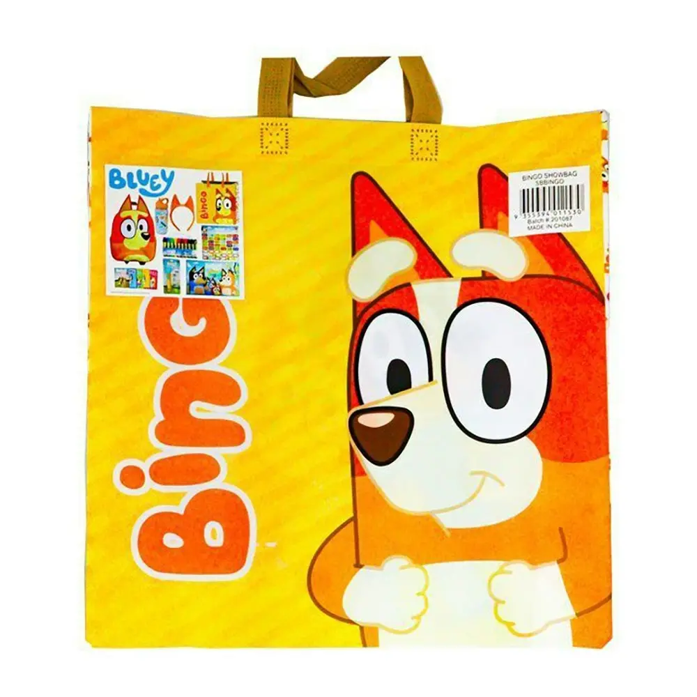 Bingo Showbag Kids Activity Set/Backpack Plate/Play Ball Puzzle Set/Sunglasses