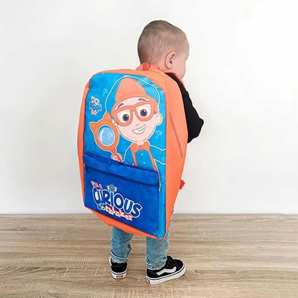 Blippi 23 Kids Showbag Backpack/Colouring Pad Drawstring Bag/Memory Cards Puzzle