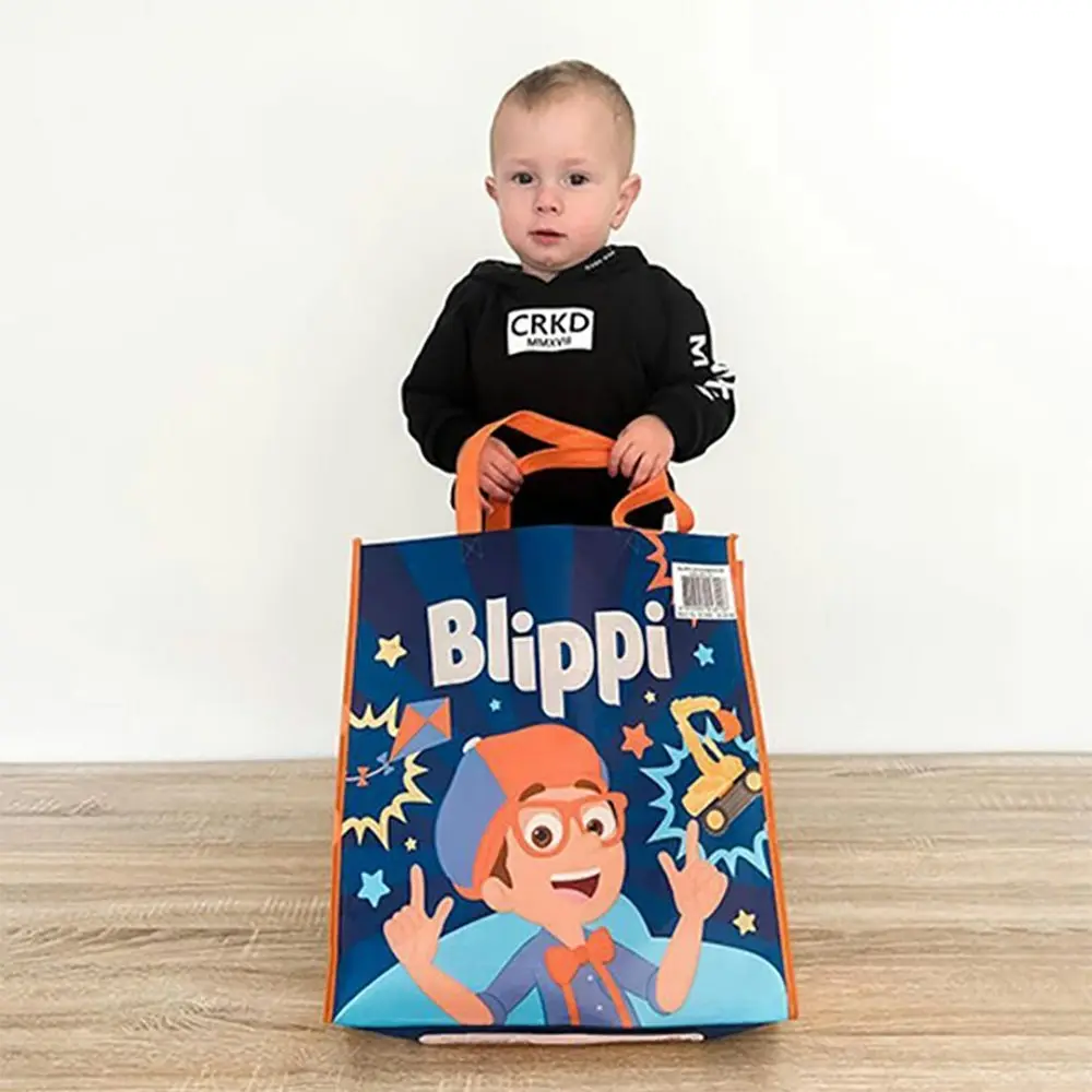 Blippi 23 Kids Showbag Backpack/Colouring Pad Drawstring Bag/Memory Cards Puzzle