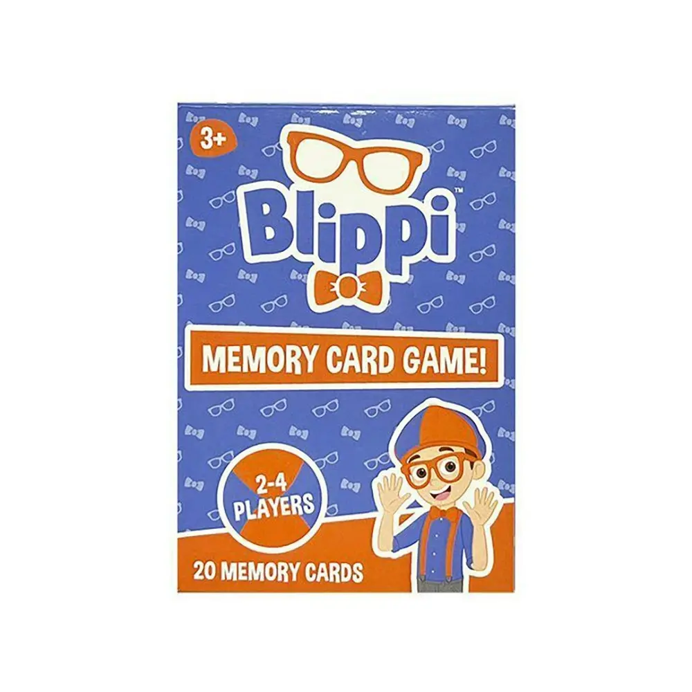 Blippi 23 Kids Showbag Backpack/Colouring Pad Drawstring Bag/Memory Cards Puzzle