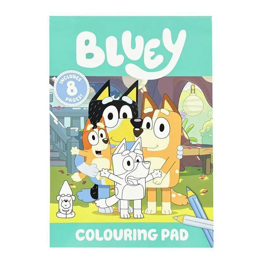 Bluey 23 Kids Showbag Backpack/Bucket Hat Colouring Pad Lunch Box Set/Tumbler