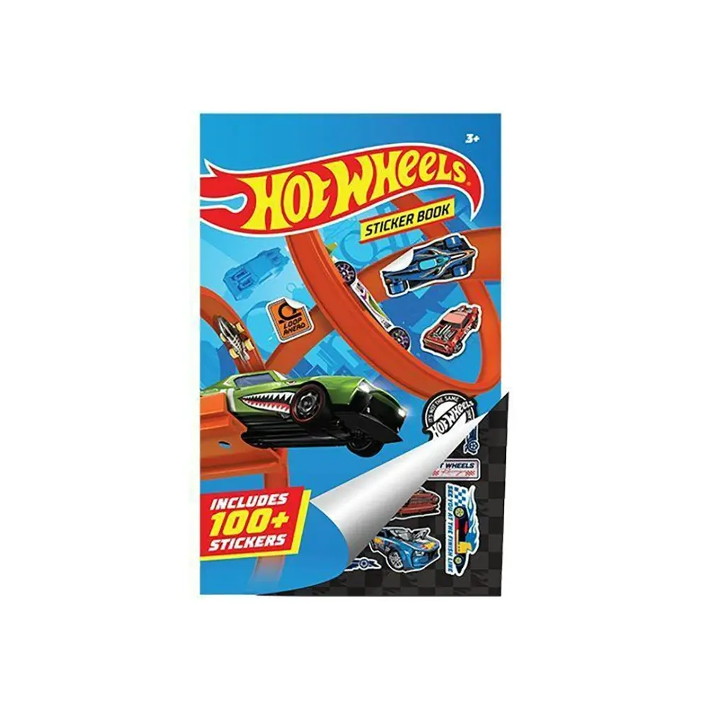 Hot Wheels 23 Kids Showbag Backpack/Pencil Case/Pin Ball Sticker Book Tumbler