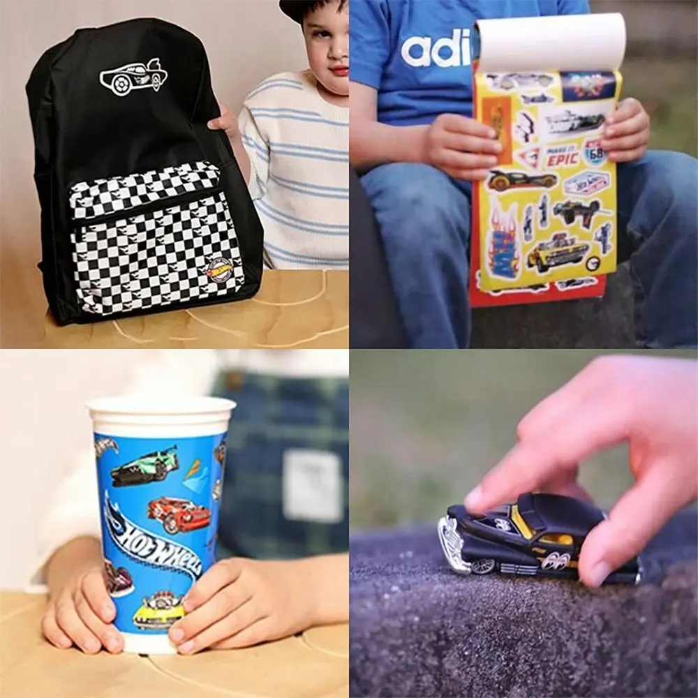 Hot Wheels 23 Kids Showbag Backpack/Pencil Case/Pin Ball Sticker Book Tumbler