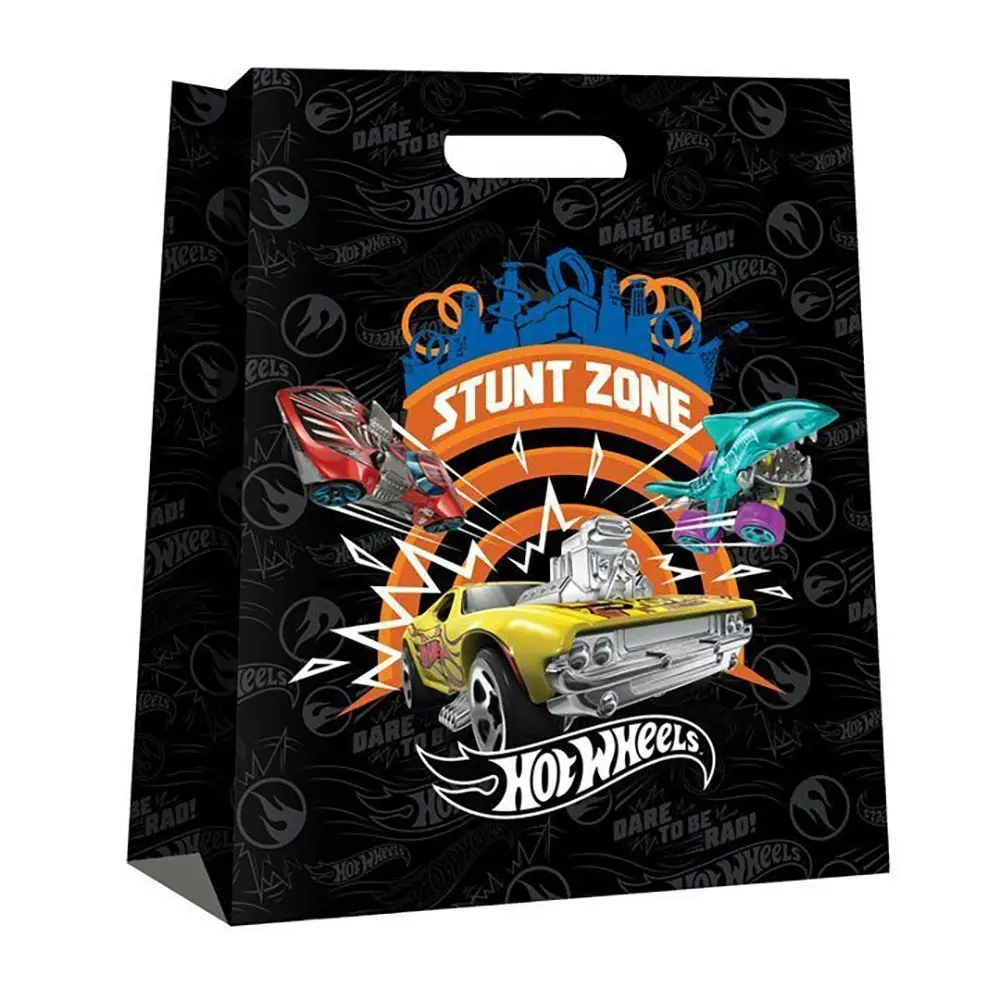 Hot Wheels 23 Kids Showbag Backpack/Pencil Case/Pin Ball Sticker Book Tumbler