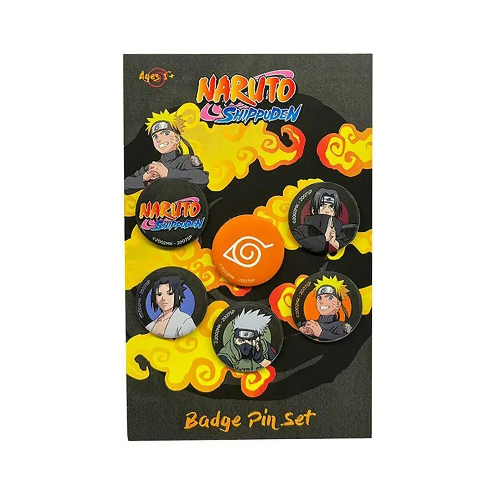 Naruto Kids Showbag Backpack/Badges Drink Bottle/Headband Keyring/Stickers Socks