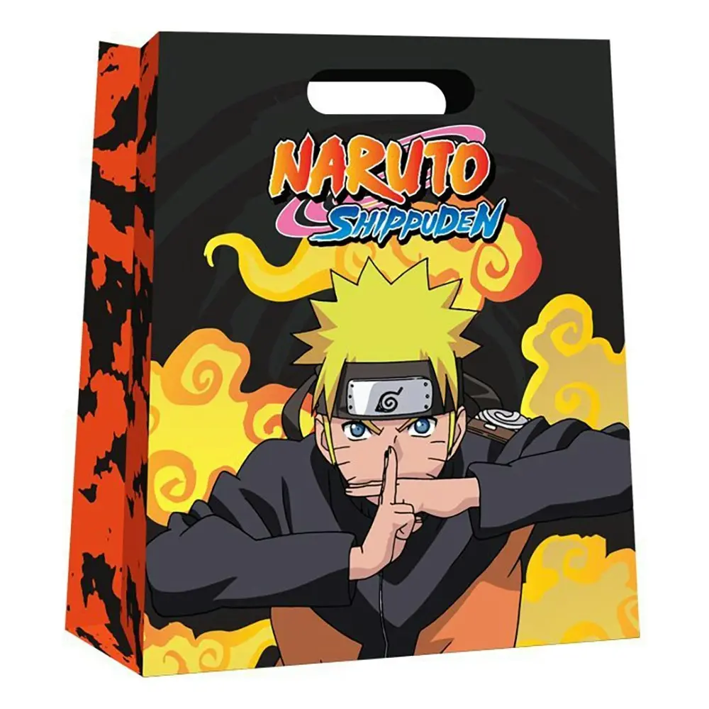 Naruto Kids Showbag Backpack/Badges Drink Bottle/Headband Keyring/Stickers Socks