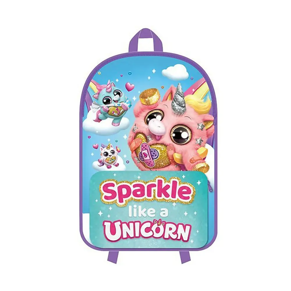 Rainbocorns 23 Kids Showbag Backpack Bracelet/Earring/Invitation Set Headband