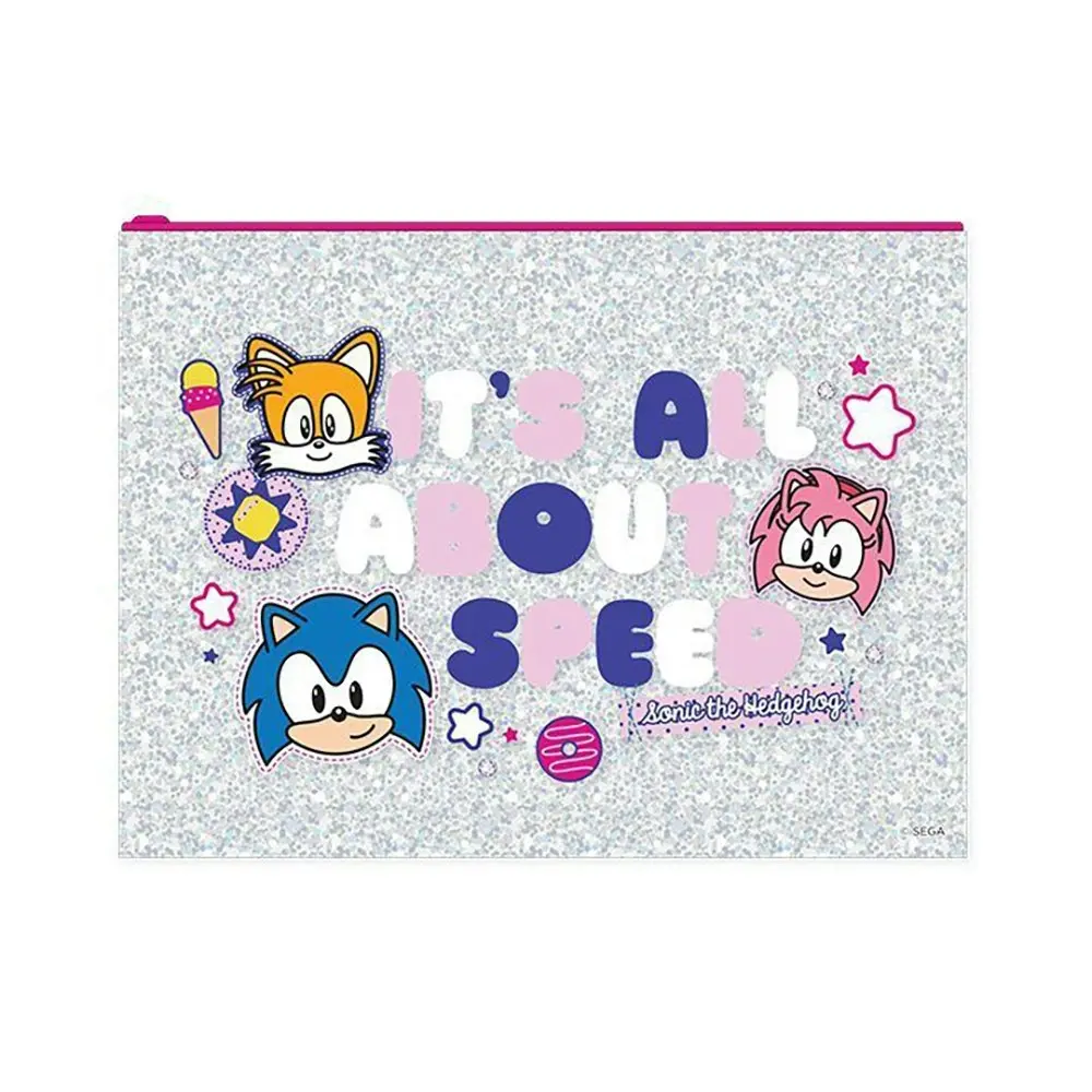 Sonic Girls Kids Showbag Backpack/Bracelet Set Cap/Necklace Socks Pencil Case