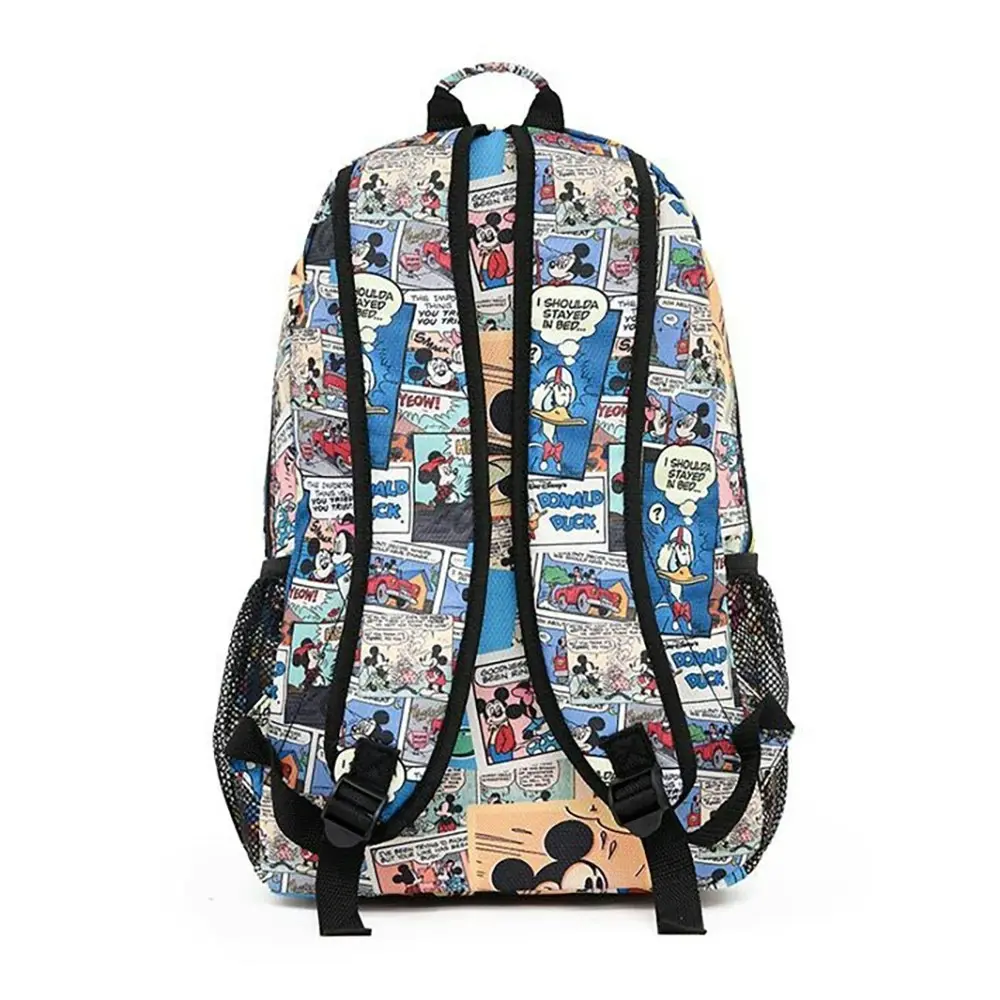 Disney Laptop Shoulder Travel Backpack Bag 45x32x22cm Comic Collage Pattern