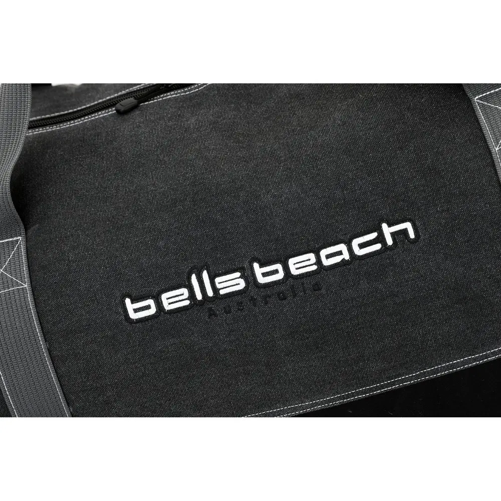 Bells Beach Canvas Weekender/Overnight Duffle Bag Square Tote Bag 65cm - Black