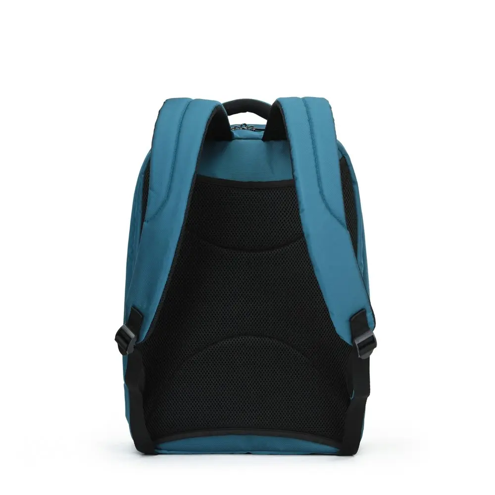 Tosca Oakmont Business Laptop Shoulder Padded Backpack Bag 20x42x32cm - Teal