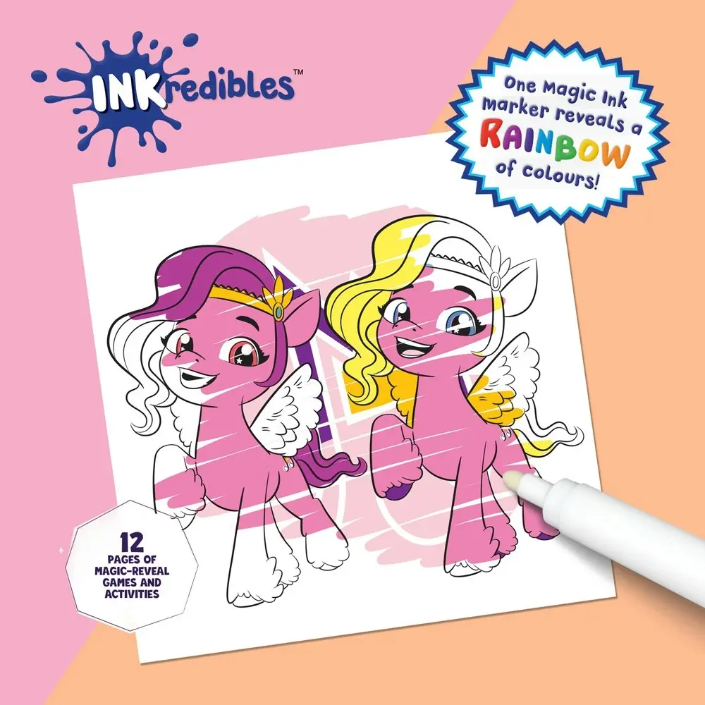 Inkredibles Kids/Children Activity Kit My Little Pony 3y+ w/Markers/Stickers