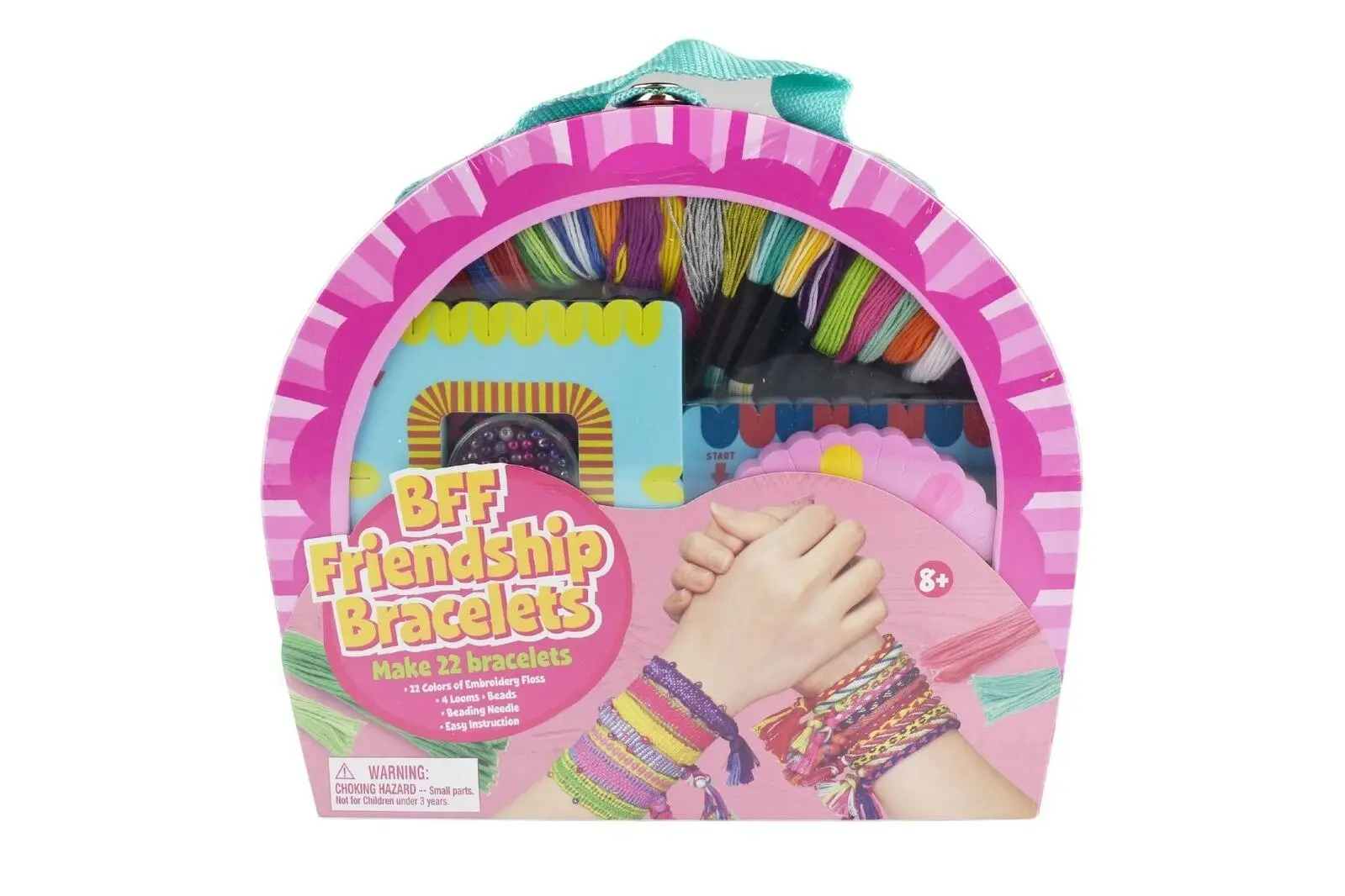 Kaper Kidz Friends 4 Ever Bracelet Making DIY Craft Kids/Children Yarn Kit 8+