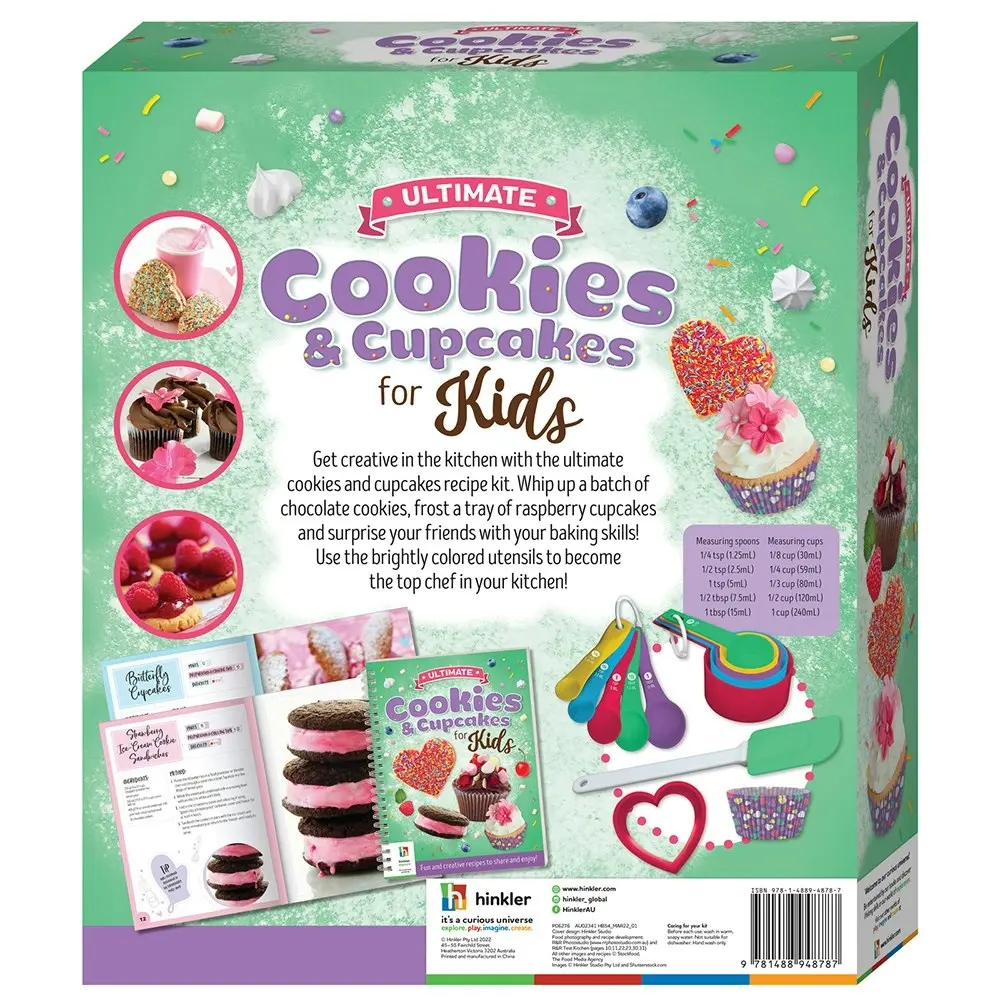 Wonderfull Ultimate Cookies & Cupcakes for Kids Activity Kit Project 8y+