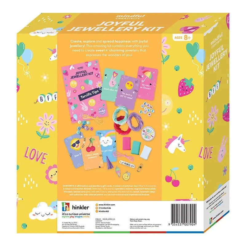 Junior Explorers Mindful Creativity: Joyful Jewellery Craft Project Kit 8y+