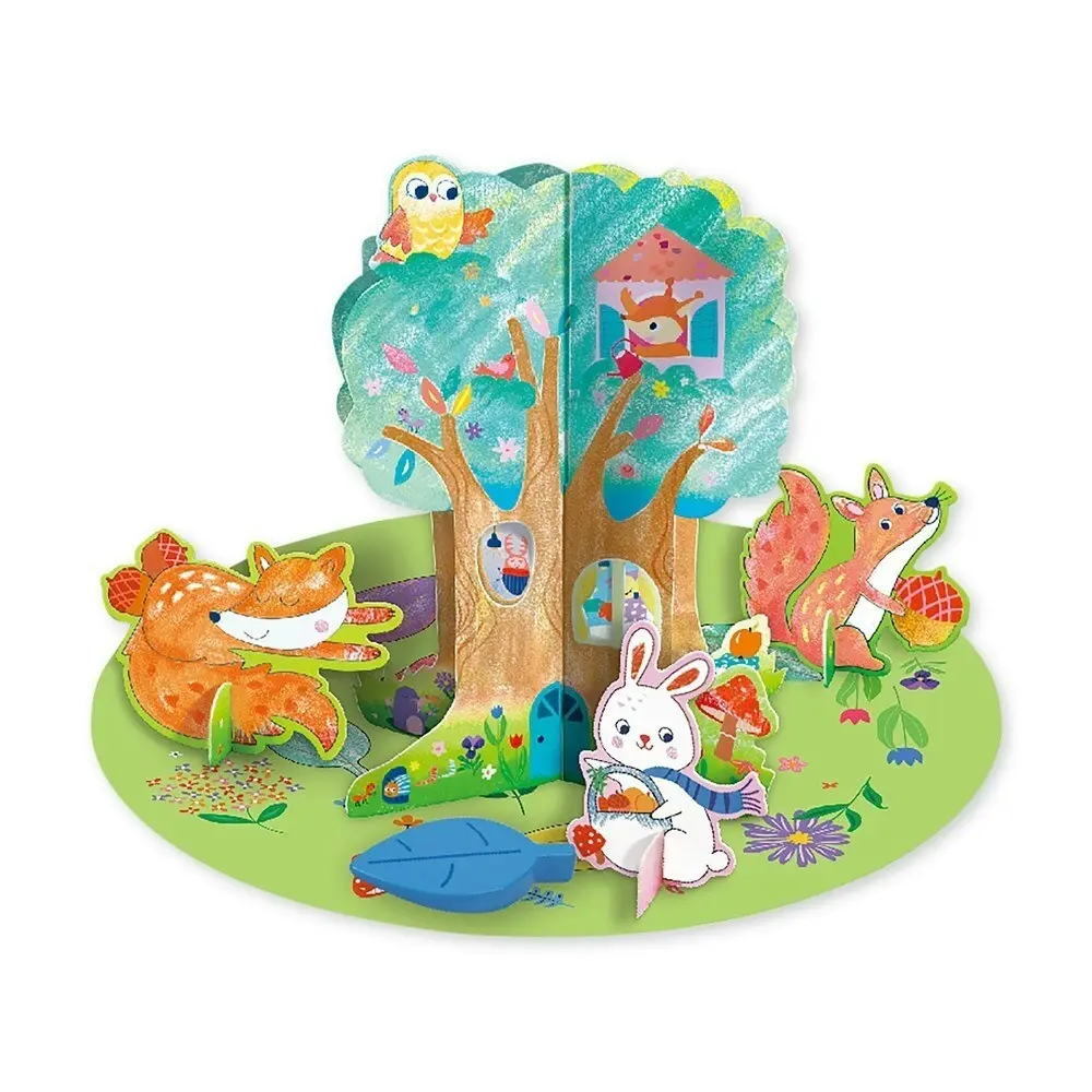 Avenir Crayon Activity Kit Treehouse Fun Art/Craft Kids/Children Colouring 3y+