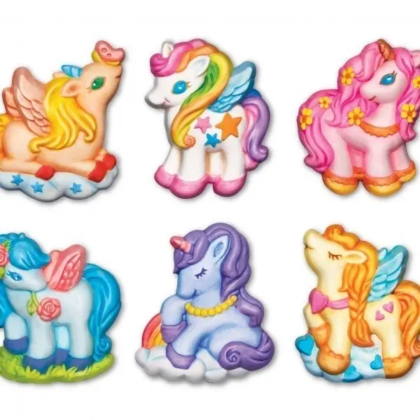 4M Mould & Paint Unicorn Magnet/Badges Kids/Children Art Painting Activity 5y+