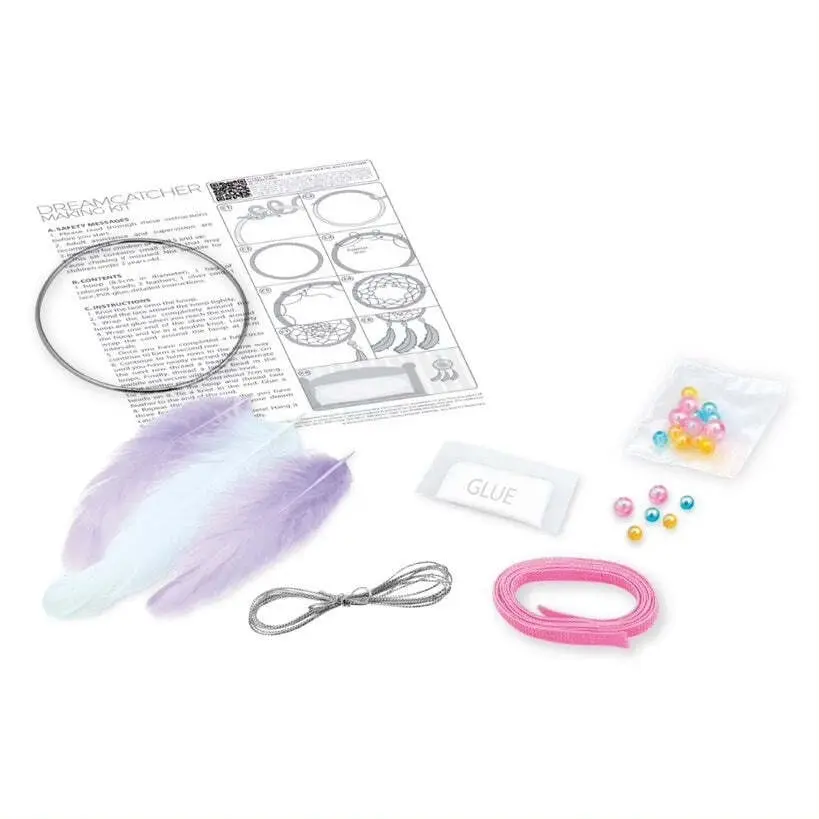 4M Little Craft Make Your Own Dream Catcher Making Kit Kids Activity Toy 5y+