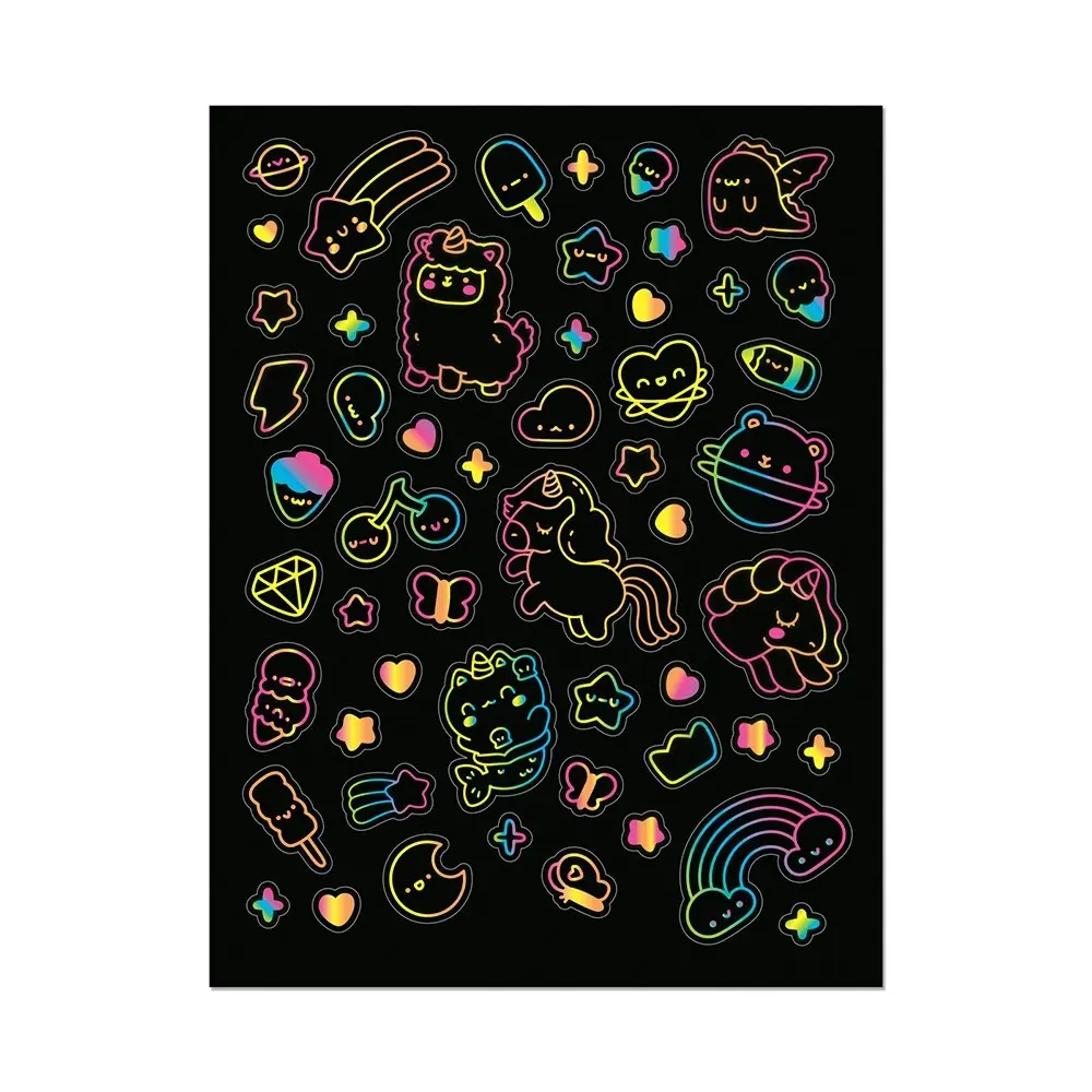 Kaleidoscope Sticker Colouring Neon Dreams Colouring Book Art/Craft 6y+