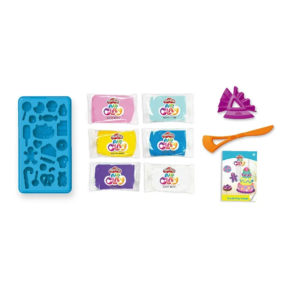 2x Play-Doh Air Clay Sweet Creations Kids/Children Art Craft Creative Toy Set 4+