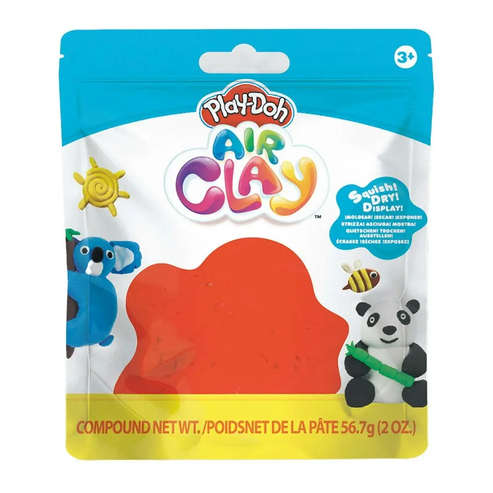 4x Play-Doh 2oz Air Clay Kids/Children Art Craft Fun Play Creative Toy 3y+ Red