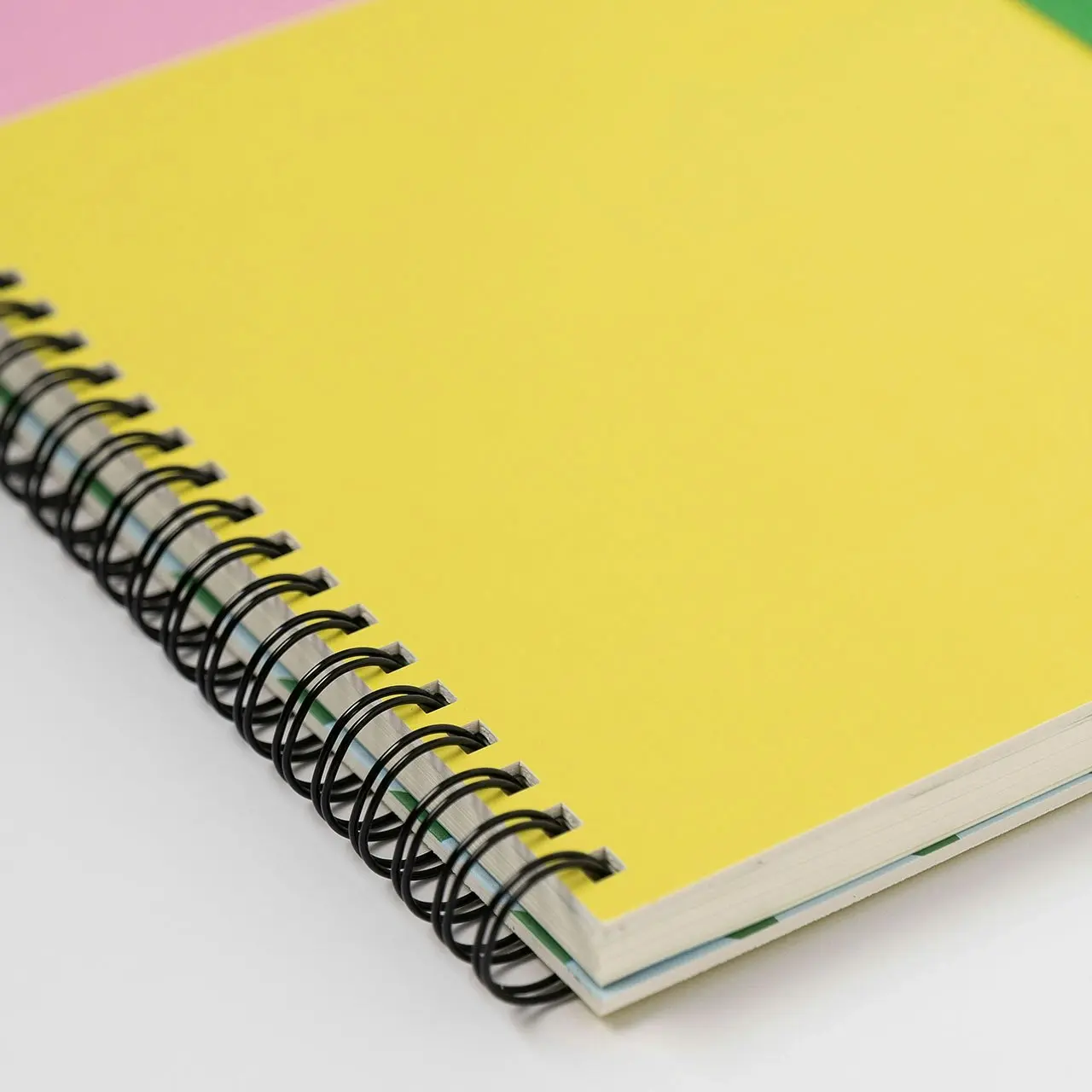 Any Day Now Dot Grid B5 Ruled Notebook 80gsm Paper Journal 192 Pages Pink/Yellow