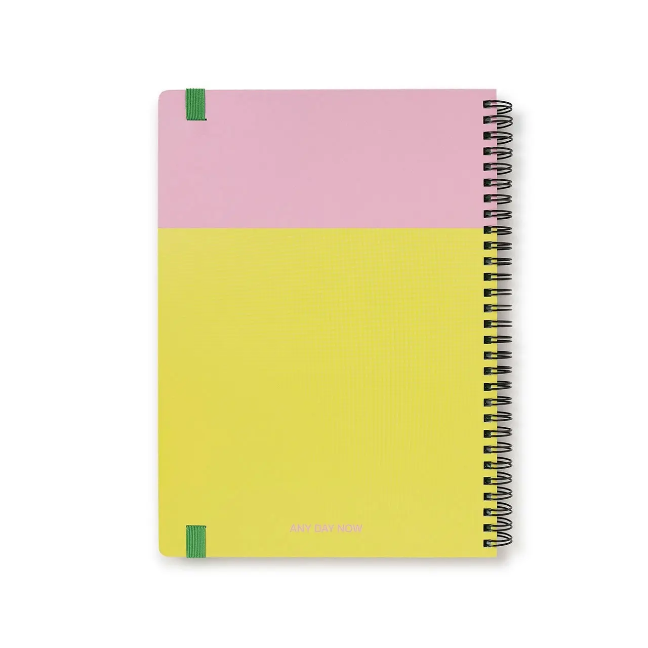 Any Day Now Dot Grid B5 Ruled Notebook 80gsm Paper Journal 192 Pages Pink/Yellow