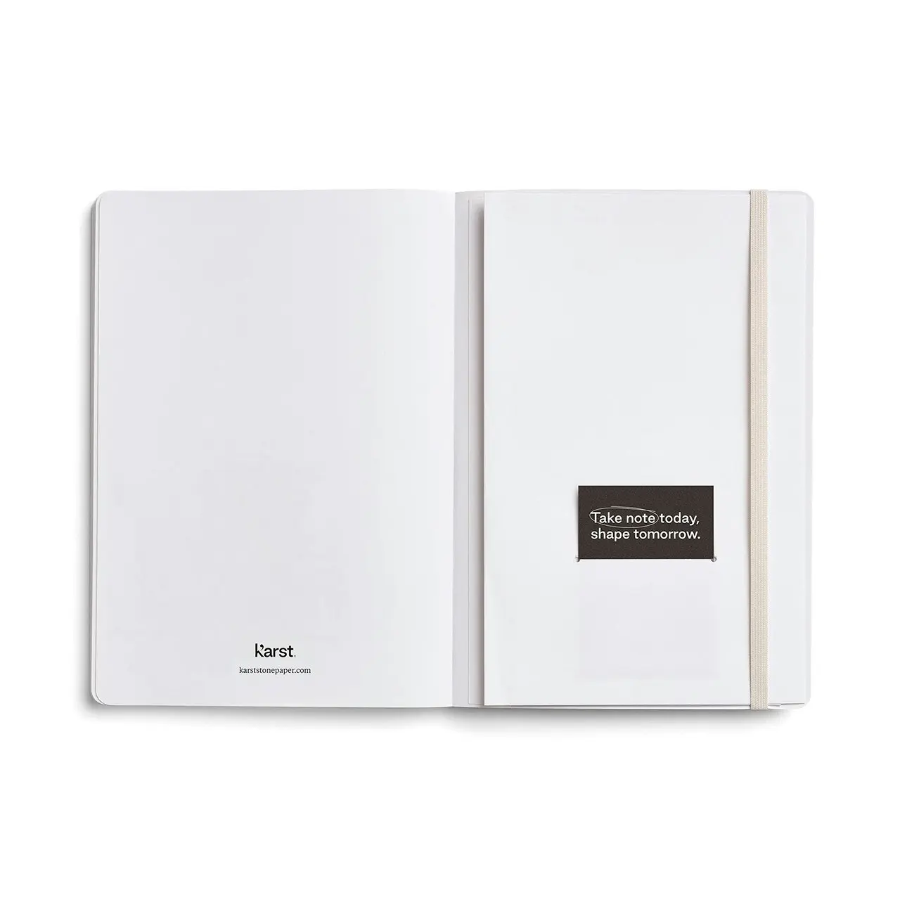 Karst Soft Cover A5 Notebook Dot Grid Paper Writing Journal 144 Pages Stone