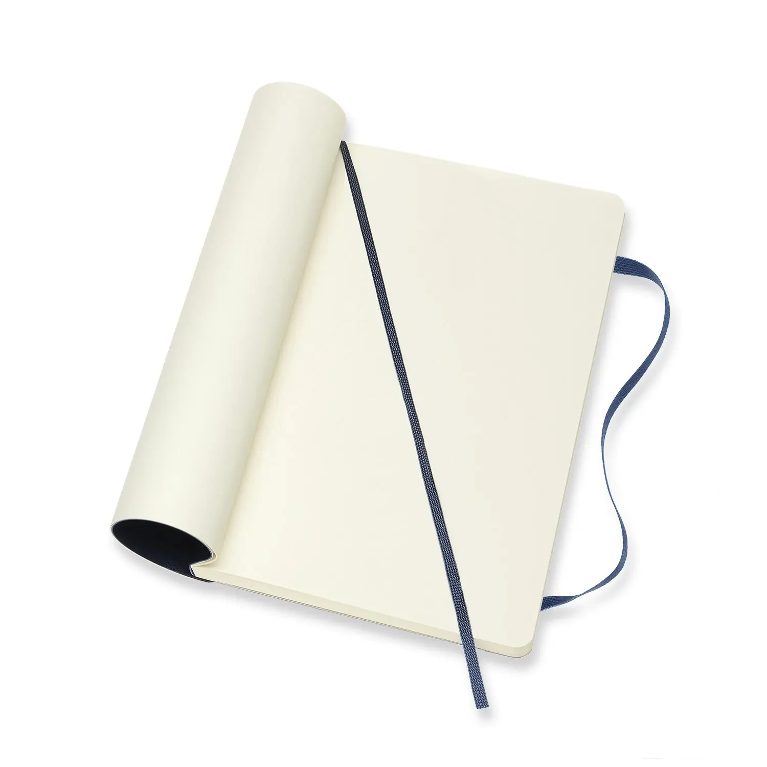 Moleskine Classic Plain Soft Cover Notebook Student Journal L Sapphire Blue