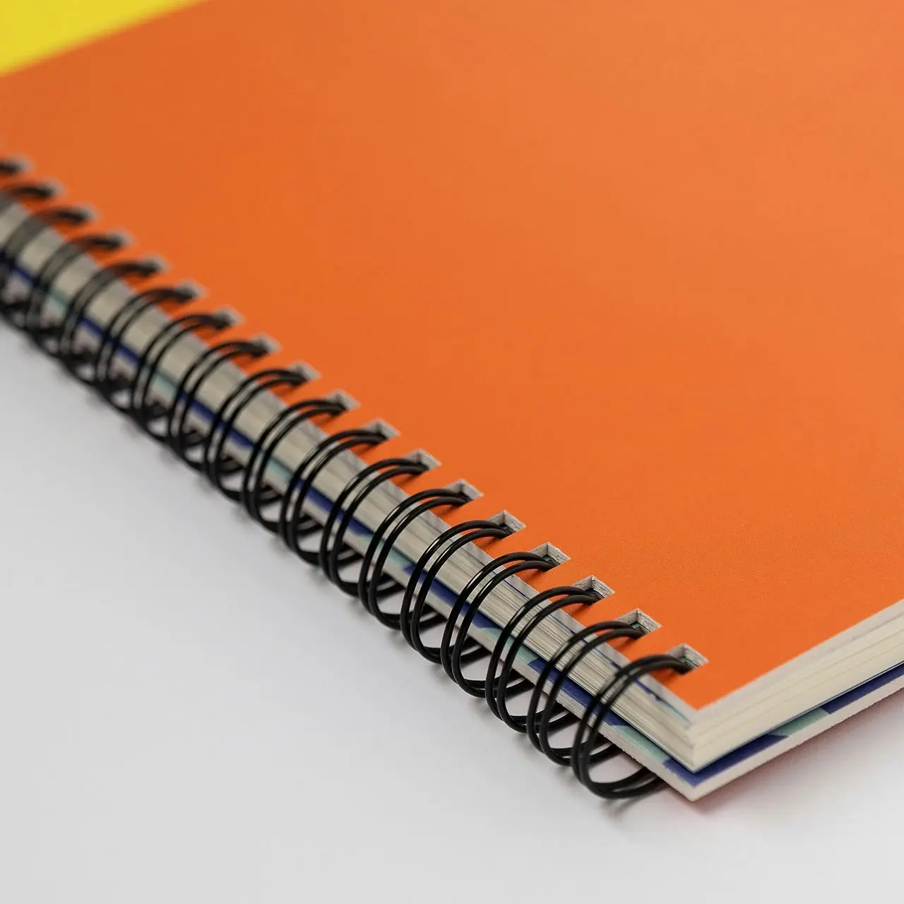 Any Day Now Dot Grid B5 Spiral Notebook Paper Journal 192 Pages Yellow & Orange