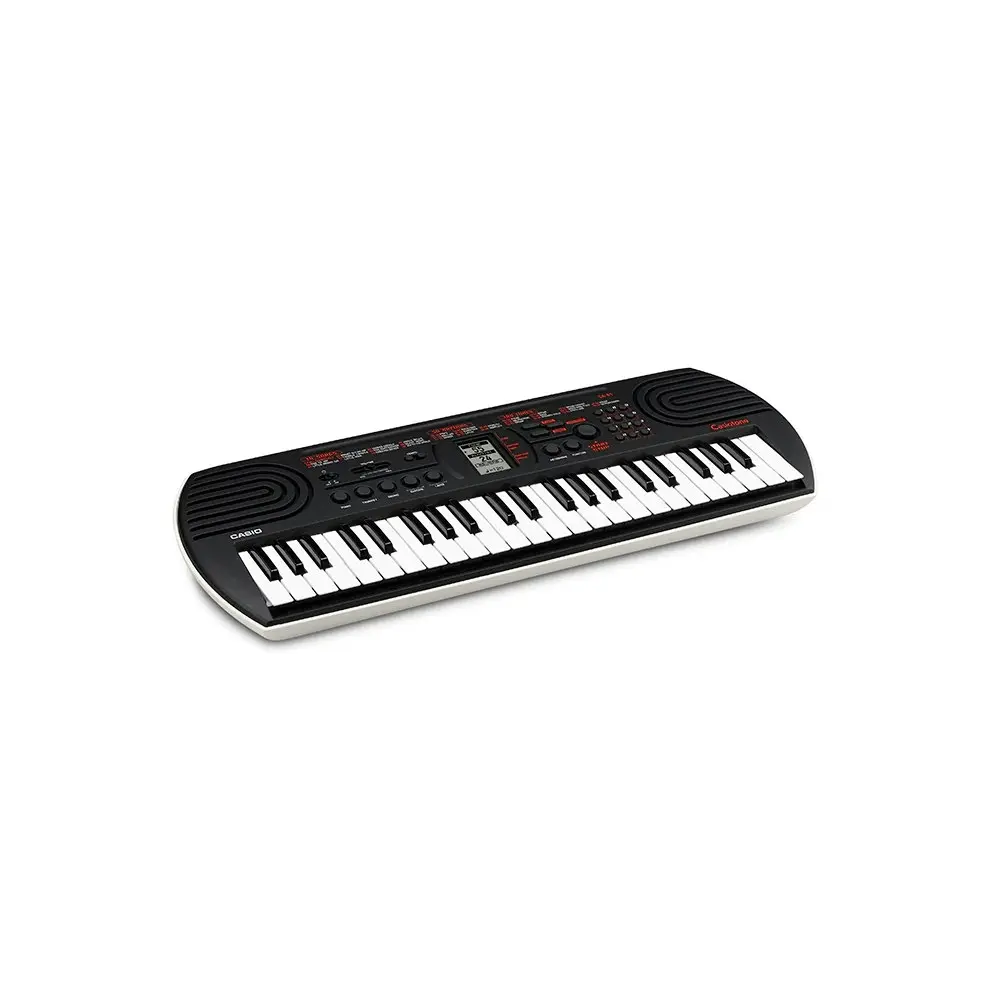 Casio Casiotone SA81 44-Key Musical Portable Mini Electric Keyboard Black