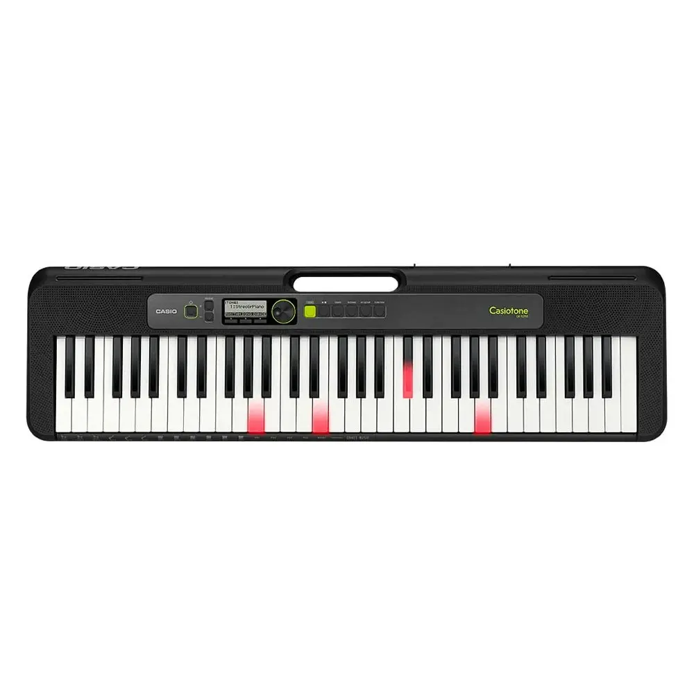 Casio LK-S250 Casiotone 61 Key Lighting Electric Keyboard/Piano With Stand Black