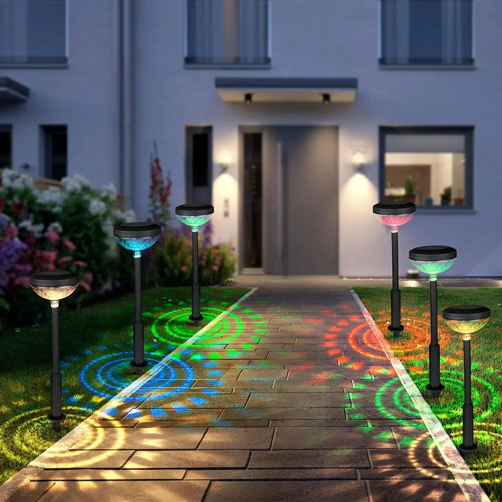 4PK Licht Solar Powered Pathway Outdoor Decorative Garden/Path Light With Stake