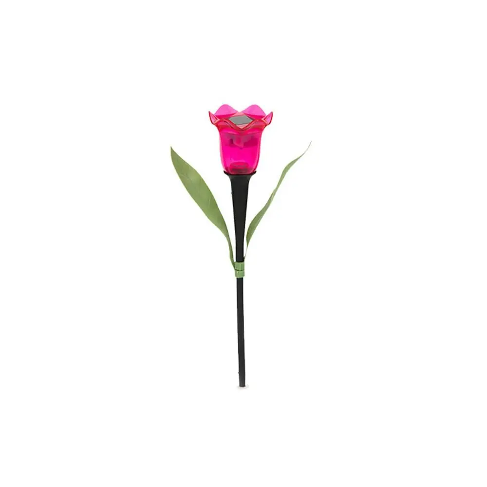 12PK Licht Eco Lighting Solar Powered Flower Garden Decorative Stake Light 30cm