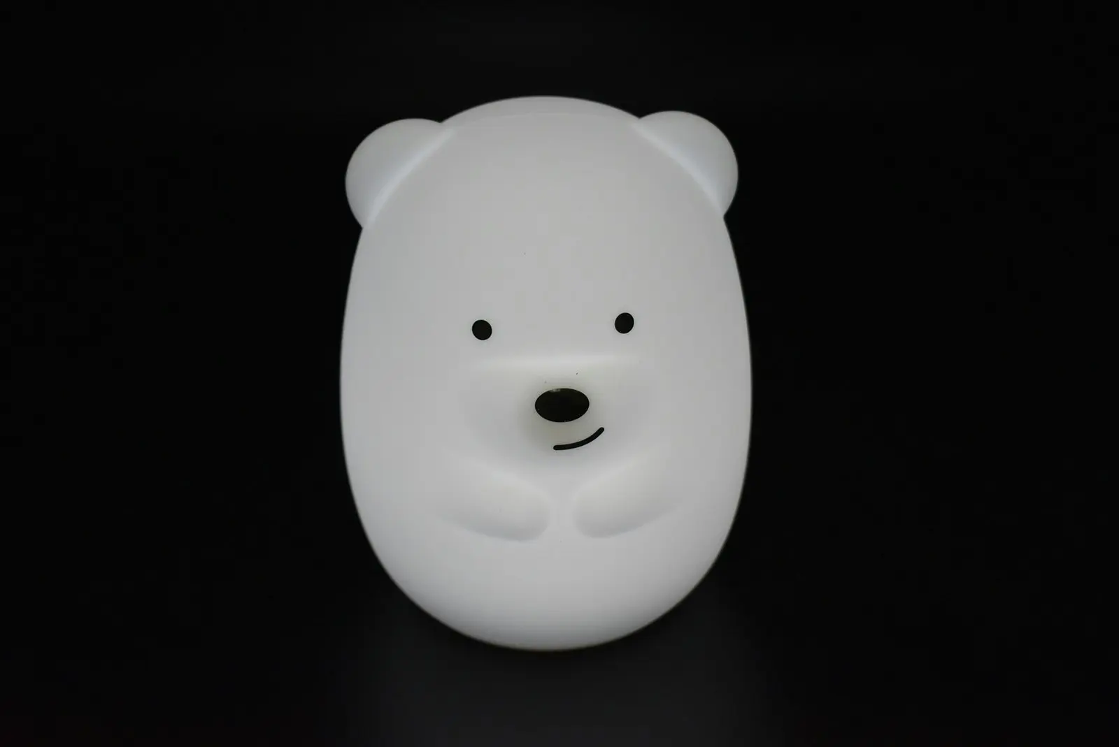 Kaper Kidz Bedtime Buddy Silicone 15cm Teddy The Bear Night Light Decor 12m+