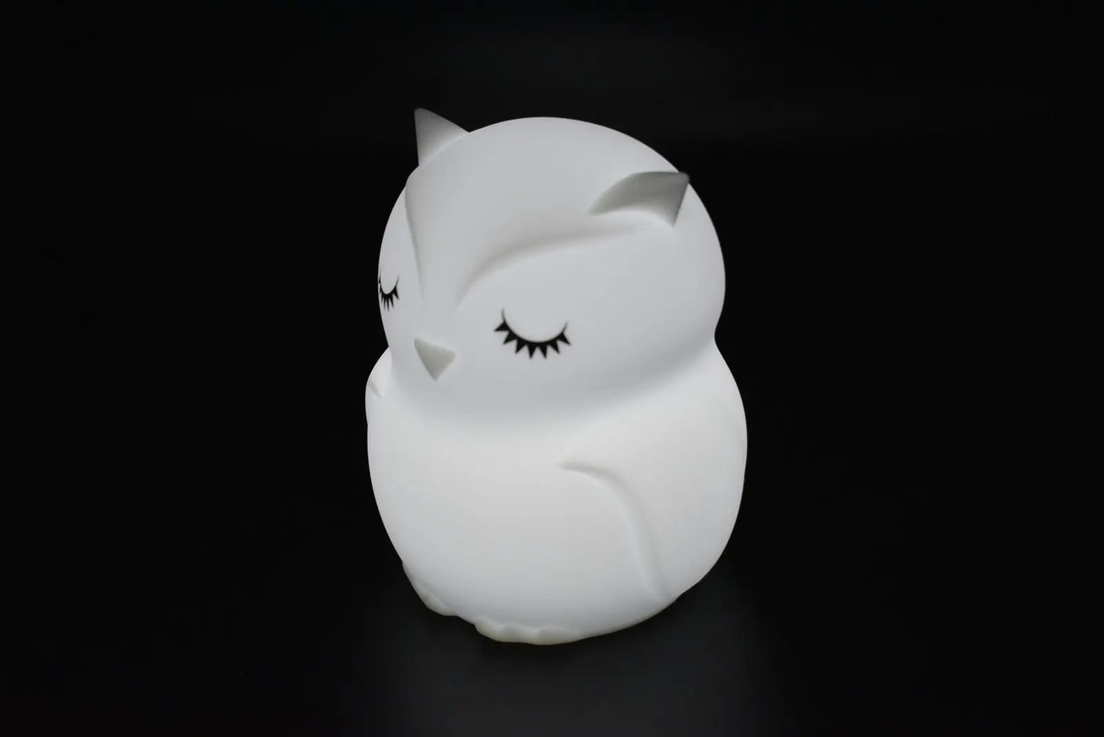 Kaper Kidz Silicone Bedtime Buddy 15cm Blinky The Owl Night Light Decor 12m+