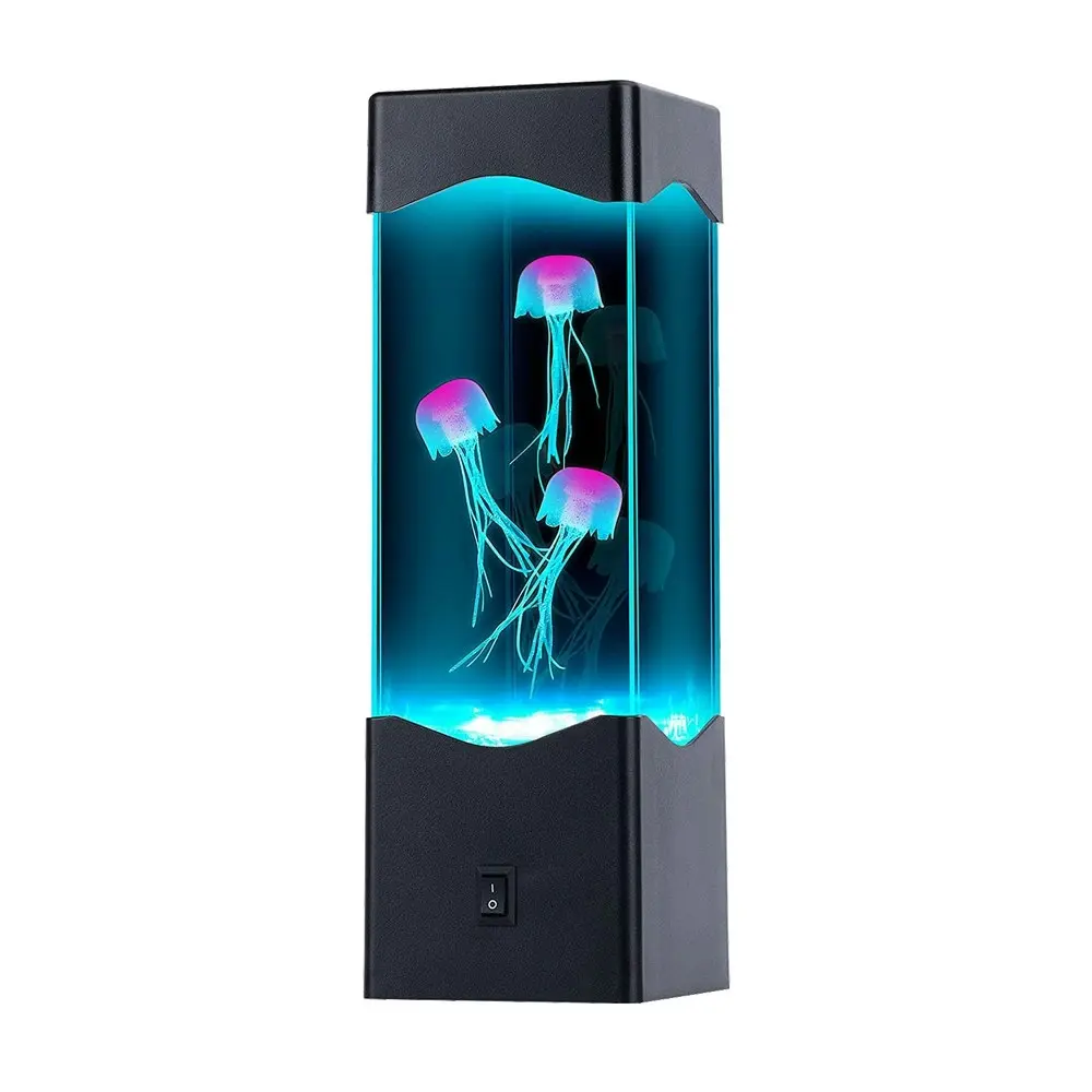 25th Hour LED Colour Changing USB/Battery Jelly Fish Mood/Desk Lamp 23x7.5cm