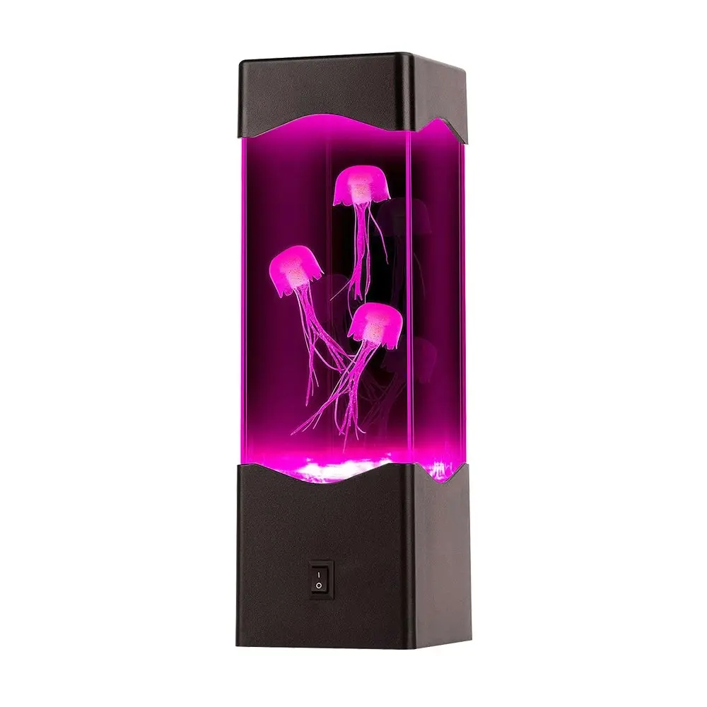 25th Hour LED Colour Changing USB/Battery Jelly Fish Mood/Desk Lamp 23x7.5cm