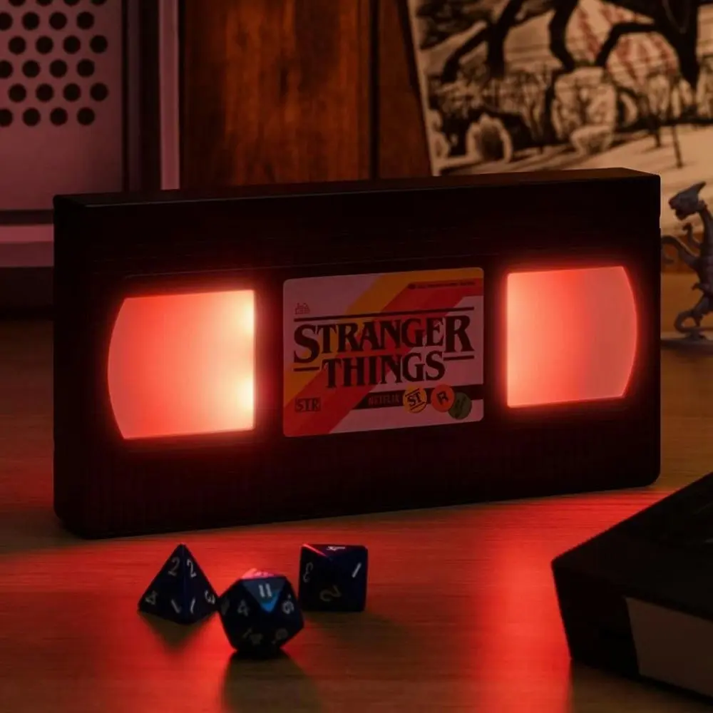 Stranger Things TV Series Vhs Logo Themed Light Kids/Childrens Bedroom Decor 8+